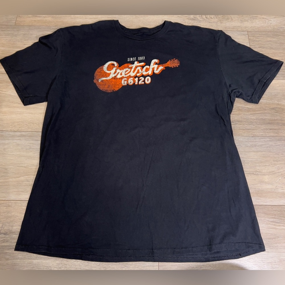 Gretsch G6120 Since 1883 Music Guitar Tee Shirt Size XXL
